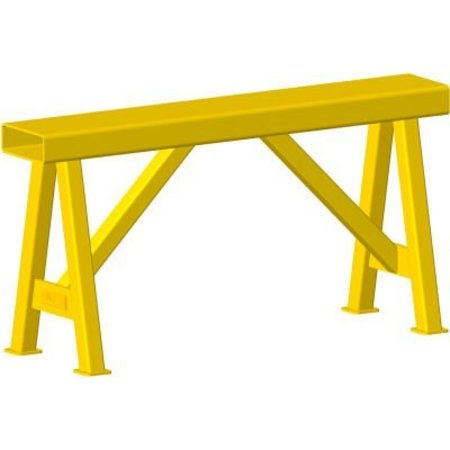 MACHINING & WELDING BY OLSEN, INC. M&W Style A Mat Stand, Yellow, 24"H x 47.5"W 7000 Lb. Capacity 13777